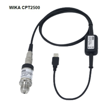 WIKA CPT 2500 sensor with integrated USB adapter