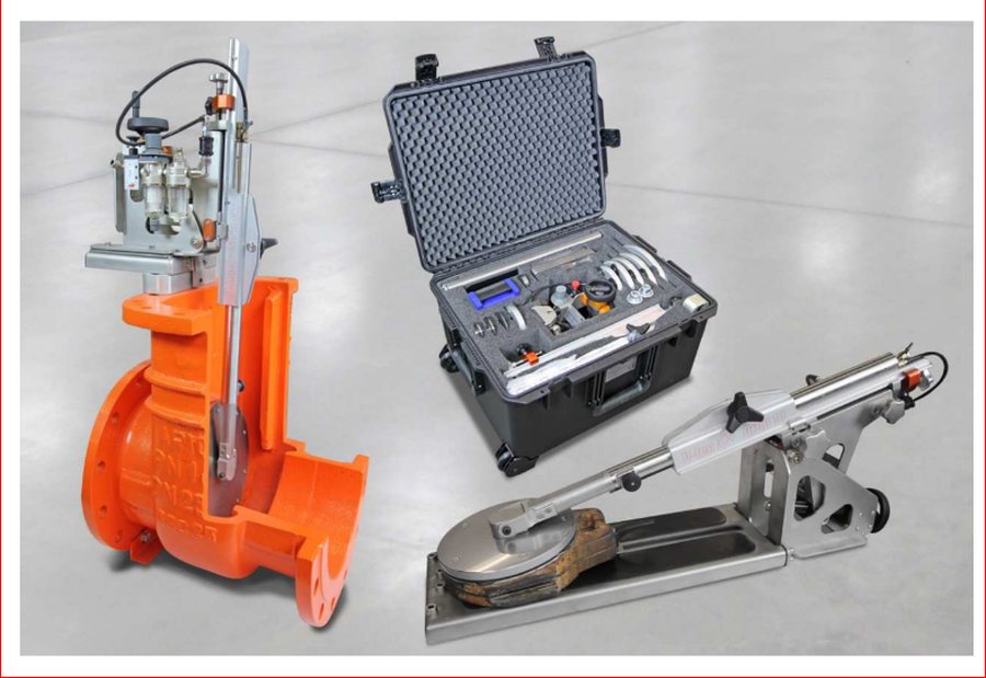 ORBIT 24 pneumatic lapping machine