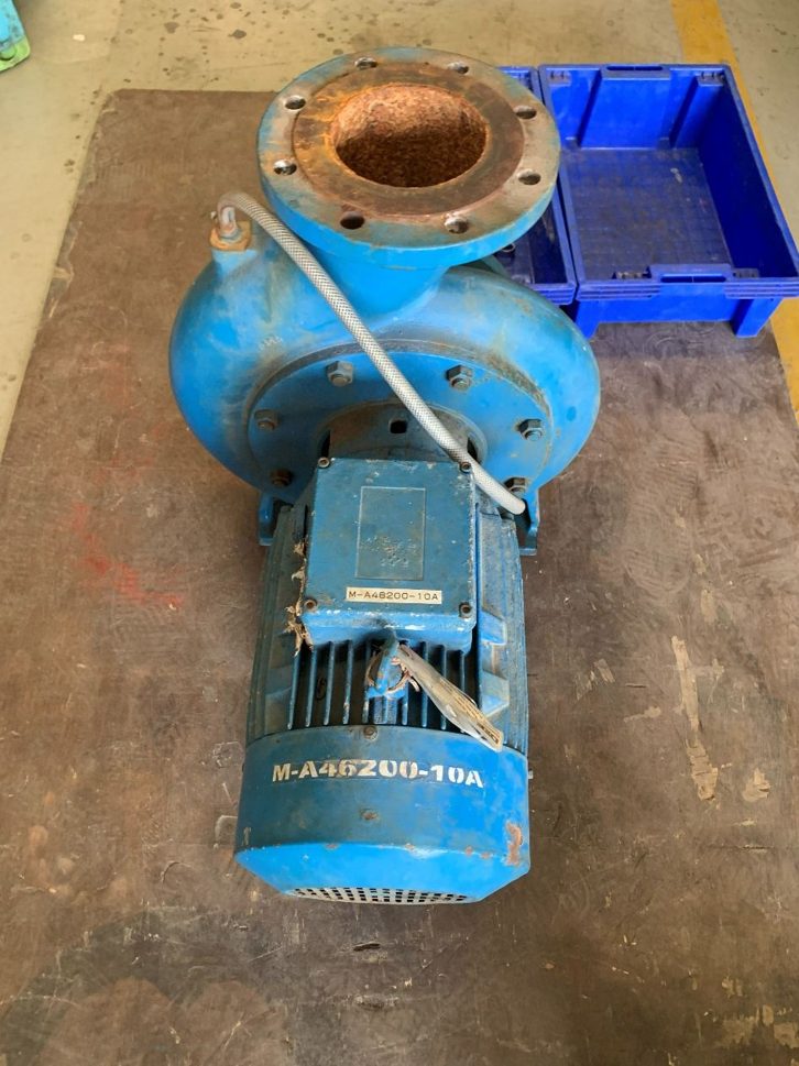 Motor before overhaul